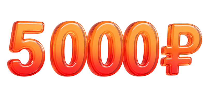 Стоимость 5 000 рублей